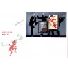 Sverige 2008. Nobeldiplom. AFA nr. 2615, postfrisk miniark stemplet  hæfte FDC parstykkke