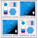 Sverige 2009. Europamærker / CEPT. AFA nr. 2628-29, postfrisk sammentryk stemplet  hæfte FDC parstykkke