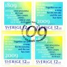 Sverige 2009. To Lande en fremtid. AFA nr. 2634-35, postfrisk stemplet  hæfte FDC parstykkke