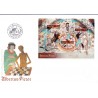 Sverige 2009. Albertus Pictor. AFA nr. 2639, postfrisk miniark stemplet  hæfte FDC parstykkke