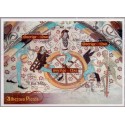 Sverige 2009. Albertus Pictor. AFA nr. 2639, postfrisk miniark stemplet  hæfte FDC parstykkke