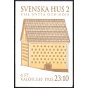 Sverige 1996. Svenske huse. AFA 1865-70 postfrisk stemplet  hæfte FDC