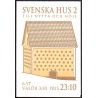 Sverige 1996. Svenske huse. AFA 1865-70 postfrisk stemplet  hæfte FDC