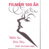 Sverige 1995. Filmen i 100 år, AFA 1828-33, postfrisk stemplet  hæfte FDC