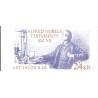 Sverige 1995. Alfred Nobel, AFA 1841-44, postfrisk stemplet  hæfte FDC