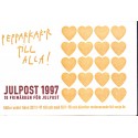 Sverige 1997. Julefrimærker. AFA nr. 1956-57 postfrisk stemplet  hæfte FDC