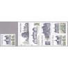 Sverige 2010. Svenske slotte. AFA nr. 2684-88 postfrisk sammentryk stemplet  hæfte FDC parstykkke
