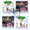 Sverige 2010. Europamærker / CEPT. AFA nr. 2682-83 postfrisk parstykker stemplet  hæfte FDC parstykkke