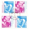 Sverige 2010. Karolinska Instituttet. AFA nr. 2713-14 postfrisk sammentryk stemplet  hæfte FDC parstykkke