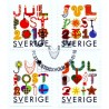Sverige 2010. Julepynt. AFA nr. 2737-40 postfrisk stemplet  hæfte FDC parstykkke