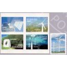 Sverige 2011. Vedvarende energi. AFA nr. 2761-65 postfrisk stemplet  hæfte FDC parstykkke