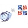 Sverige 2011. Netværk. AFA nr. 2766-67 postfrisk parstykker stemplet  hæfte FDC parstykkke