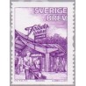 Sverige 2012. Folkeparkerne. AFA nr. 2807B,2809-12 postfrisk stemplet  hæfte FDC parstykkke