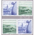 Sverige 2012. Europamærker / CEPT. AFA nr. 2821-22 postfriske parstykker stemplet  hæfte FDC parstykkke