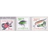 Sverige 2012. Sportsredskaber. AFA nr. 2826-28 postfrisk  stemplet  hæfte FDC parstykkke