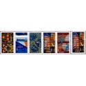 Sverige 2012. Tekstilkunst. AFA nr. 2858-62 postfrisk   stemplet  hæfte FDC parstykkke