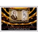 Sverige 2012. Den kongelige Opera. AFA nr. 2866 postfrisk miniark stemplet  hæfte FDC parstykkke