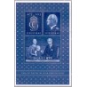Sverige 2013. Carl Gustav 40 år som statschef. AFA nr. 2907 postfrisk miniark stemplet  hæfte FDC parstykkke