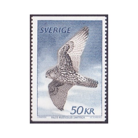 Sverige. 1981. Jagtfalk. AFA nr. 1144 postfrisk  stemplet  hæfte FDC parstykkke