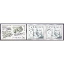 Sverige. 1982. Europamærker / CEPT, AFA nr. 1187-88 Ch/Cv postfrisk stemplet  hæfte FDC parstykkke