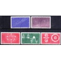 Sverige. 1982. Nobelpristager i Atomfysik, AFA nr. 1205-9 postfrisk  stemplet  hæfte FDC parstykkke