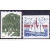 Sverige. 1983. Fællesnordisk udgave, AFA nr. 1226-27 postfrisk stemplet  hæfte FDC parstykkke