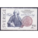 Sverige. 1983. Sverige-USA traktat, AFA nr. 1228 postfrisk  stemplet  hæfte FDC parstykkke