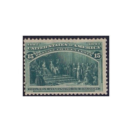 USA 1893 Columbus. 15 Cent, unused 