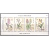 Sverige. 1982. Vilde Orkidéer, AFA nr. 1201-04 postfrisk miniark stemplet  hæfte FDC parstykkke