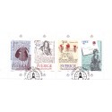 Sverige. 1984. Stockholmia 86, AFA nr. 1276-79 postfrisk miniark Stemplet hæfte FDC parstykkke SWEDEN