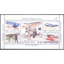 Sverige. 1984. Flyhistorie, AFA nr. 1288-92 postfrisk miniark Stemplet hæfte FDC parstykkke SWEDEN **/o