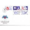 Sverige. 1984. Nobelpristager, AFA nr. 1295-99 postfrisk Stemplet hæfte FDC parstykkke SWEDEN **/o