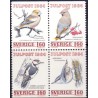 Sverige. 1984. Julefrimærker, AFA nr. 1300-03 postfrisk 4-blok Stemplet hæfte FDC parstykkke SWEDEN **/o