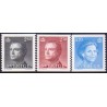 Sverige. 1985.Kong Carl & dr. Silvia. AFA nr. 1307-09 postfrisk  Stemplet hæfte FDC parstykkke SWEDEN **/o