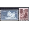 Sverige. 1985. Kunstakademiet 250 år. AFA nr. 1331-32 postfrisk  Stemplet hæfte FDC parstykkke SWEDEN **/o