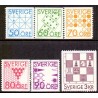 Sverige. 1985. Spil. AFA nr. 1338-43 postfrisk Stemplet hæfte FDC parstykkke SWEDEN **/o