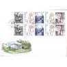 Sverige. 1986. Kong Karl 40-års fødselsdag. AFA nr. 1370-74 postfrisk parstykke Stemplet hæfte FDC parstykkke SWEDEN **/o