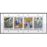 Sverige. 1986. Stockholmia. AFA nr. 1379-82 postfrisk miniark  Stemplet hæfte FDC parstykkke SWEDEN **/o