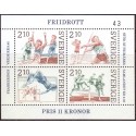 Sverige. 1986. Frimærkets dag. AFA nr. 1383-86 postfrisk miniark Stemplet hæfte FDC parstykkke SWEDEN **/o