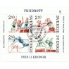 Sverige. 1986. Frimærkets dag. AFA nr. 1383-86 postfrisk miniark Stemplet hæfte FDC parstykkke SWEDEN **/o