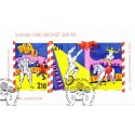 Sverige. 1987. Svensk Cirkuskunst. AFA nr. 1420-22 postfrisk miniark Stemplet hæfte FDC parstykkke SWEDEN **/o