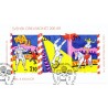 Sverige. 1987. Svensk Cirkuskunst. AFA nr. 1420-22 postfrisk miniark Stemplet hæfte FDC parstykkke SWEDEN **/o