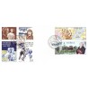 Sverige. 1988. Udvandring og samarbejde med USA. AFA nr. 1443-48 postfrisk   Stemplet hæfte FDC parstykkke SWEDEN **/o