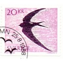 Sverige. 1988. Mursejler. AFA nr. 1464 postfrisk  Stemplet hæfte FDC parstykkke SWEDEN **/o