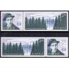 Sverige. 1988. Dan Anderssons fødsel. AFA nr. 1465-66 postfriske parstykker   Stemplet hæfte FDC parstykkke SWEDEN **/o