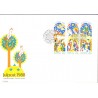 Sverige. 1988. Julefrimærker. AFA nr. 1470-75 postfrisk 6-blok Stemplet hæfte FDC parstykkke SWEDEN **/o