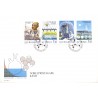 Sverige. 1988. Nobelpristager. AFA nr. 1476-79 postfrisk 4-blok Stemplet hæfte FDC parstykkke SWEDEN **/o