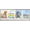 Sverige. 1988. Nobelpristager. AFA nr. 1476-79 postfrisk 4-blok Stemplet hæfte FDC parstykkke SWEDEN **/o