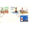 Sverige. 1989. Fyrtårne. AFA nr. 1480-83 postfrisk   Stemplet hæfte FDC parstykkke SWEDEN **/o