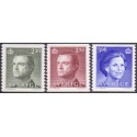 Sverige. 1989. Suppleringsværdier. AFA nr. 1490-92 postfrisk  Stemplet hæfte FDC parstykkke SWEDEN **/o